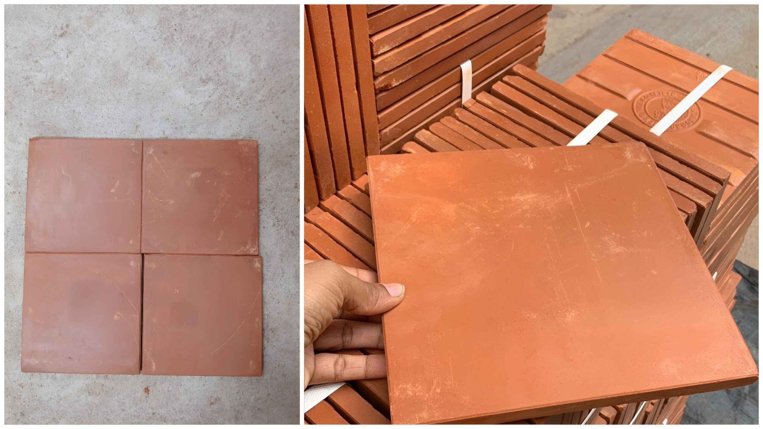 terracoat or clay tiles