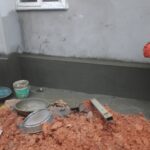 plinth beam plastering process
